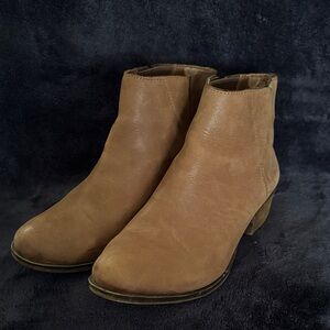 Lucky Brand Brown Ankle Booties
